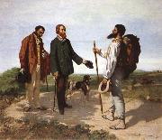 Gustave Courbet Bonjour Monsieur Courbet Sweden oil painting artist